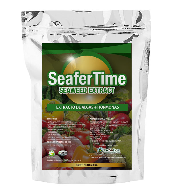 Seafer Time Bioestimulante Algas Marinas